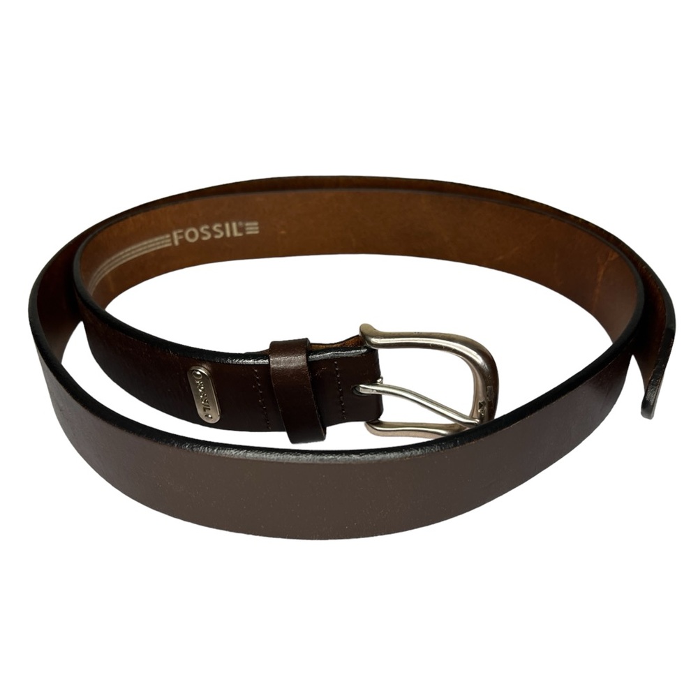 FOSSIL LEATHER BELT - Picture 2 of 5
